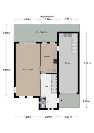 Floorplan - Clara Feystraat 11, 6267 EZ Cadier en Keer